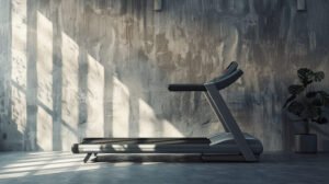 begimo treniruoklis kambaryje